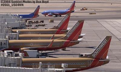 Southwest Airlines B737 N385SW and B737 N706SW aviation stock photo #0561
