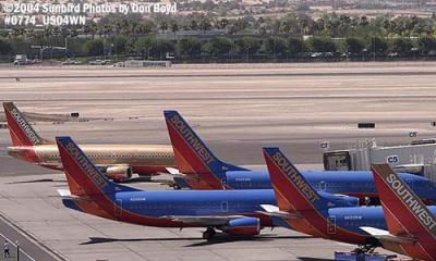 Southwest Airlines B737s aviation stock photo #0774