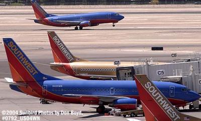 Southwest Airlines B737s aviation stock photo #0792