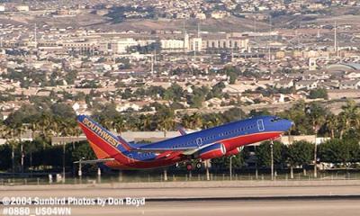 Southwest Airlines B737-7H4 N463WN aviation stock photo #0880