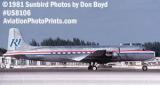 1981 - Rich International DC-6A N43866 aviation cargo airline stock photo #US8106