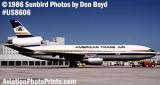 1986 - American Trans Air DC10-40 N184TZ (ex N142US) aviation stock photo #US8606