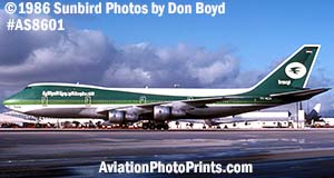 1986 - Iraqi Airways B747-270C/SCD YI-AGN aviation stock photo #AS8601