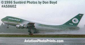 1986 - Iraqi Airways B747-270C/SCD YI-AGN aviation stock photo #AS8602