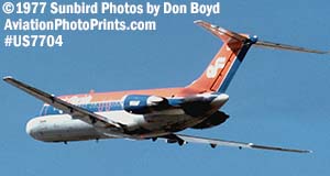 1977 - Air Florida DC9-15F N60AF aviation stock photo #US7704
