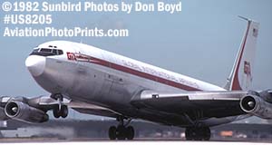1982 - Global International Airways B707-331C N15713 Cricket 1 aviation cargo airline stock photo #US8205