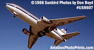1986 - American Trans Air DC10-40 N184TZ (ex N142US) aviation stock photo #US8607