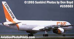 1995 - Challenge Air Cargo B757-23A/PF N573CA (ex G-OBOZ) aviation cargo airline stock photo #US9503