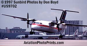US Airways Express DHC-8 aviation stock photo #US9702