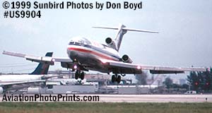 1999 - American Airlines B727-223Adv aviation stock photo #US9904