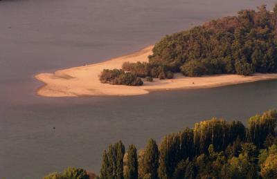 Island in the Danube