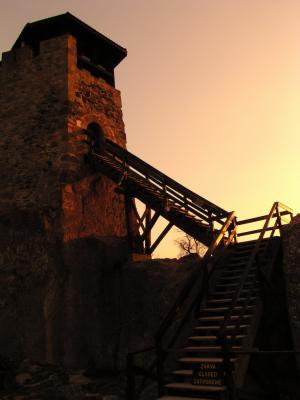 Castle in the Sunset