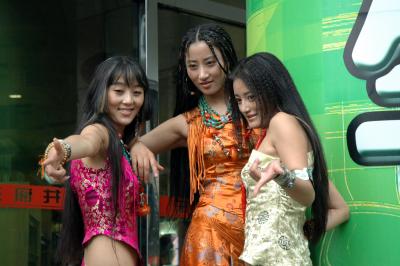 Beijing - Models on Wangfujing