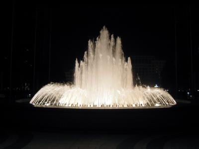 Fountain in Front of the Grand Hyatt