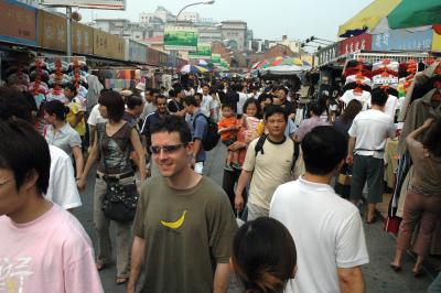 Busy Day at the Xiangyang Clothing Market