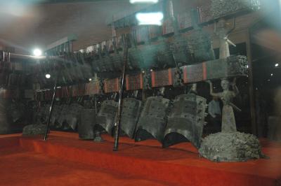 Bronze Chime Bells from Tomb of Marquis Yi of Zeng (d. ~433 BC)