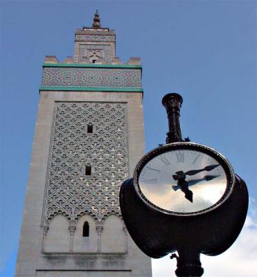 Minaret of the Paris Mosque