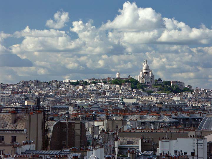 Sacre Coeur and Montmartre