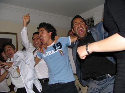 Jubilation (Greece 1-Portugal 0)