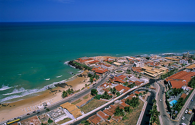 Ponta do Morcego vista do alto, Natal, RN