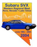 Subaru SVX Western Regional Meet 2004