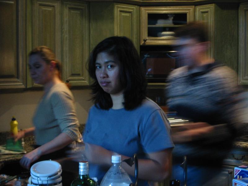 Cooking at Thanksgiving in Whistler