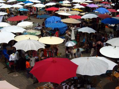 market umbrellas, Chiang Mai