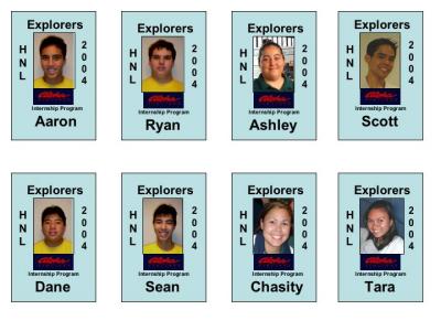 Summer Interns for 2004