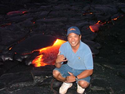 Kilauea Volcano Eruption 2004