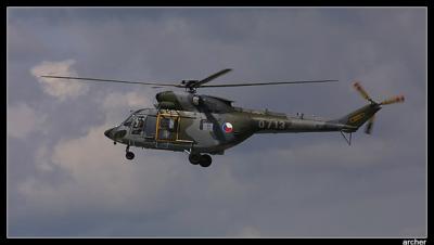 Some helicopter...
