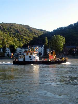 St. Goar, along the Rhine valley