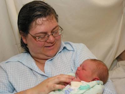 with mum