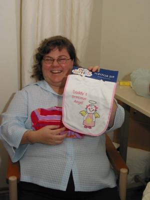 bibs with messages on them