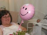 its a bouncing baby......... balloon