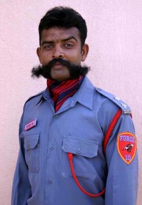kanaiyalal- a guard at mega force achievers.jpg