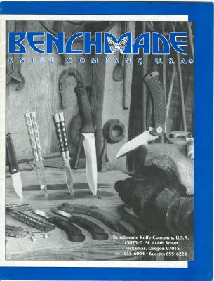1991 Benchmade Catalog
