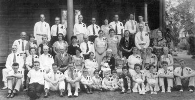 Burgess Reunion at Woodlands 1933