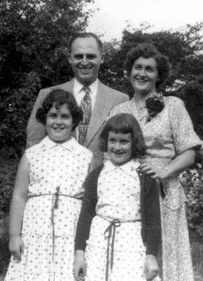 George, Elizabeth (Fisher), Carol, & Barbara Biro