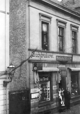 Hofacker Bakery in Essen, Germany, 1890's