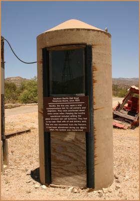Southern Pacific Railroad Telephone Booth