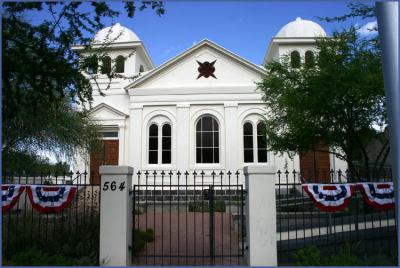 Temple Emmanu-El....First Synagogue in Arizona Territory