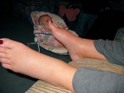 Shannon's feet