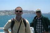 Roy and Dad at Mykonos