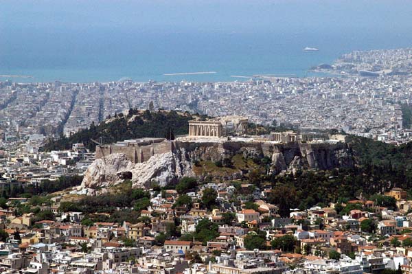 Acropolis from Likavitos Hill