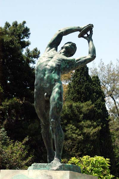 Statue of Athlete near the Stadium, Athens