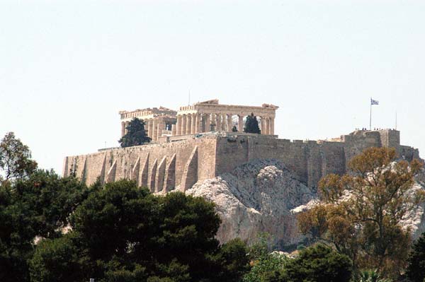 Acropolis seem from the Stadium