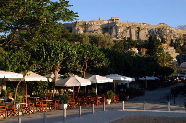 Cafe near the Roman Forum
