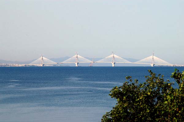 New bridge across the Gulf of Corinth to Patra