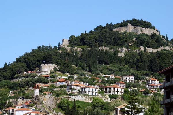 Fortifications above Nafpaktos