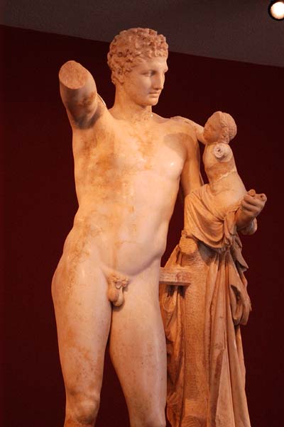 4C BC Hermes by Praxiteles